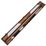 Handmade 57 Inch 3/4 Piece Snooker Cue + Extension & Cue Case - Nichze