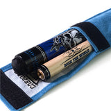 New Edition Maple Pool Cue Set with Blue Carrying Bag - Nichze