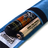 New Edition Maple Pool Cue Set with Blue Carrying Bag - Nichze