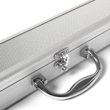 57" Snooker Cue Handcraft 3/4 Jointed with Mini Butt End Extension Packed in Aluminium Cue Case - Nichze