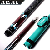 *Kõige kallim* Designer Billiard Cue 1/2 Jointed with Cue Case - Nichze