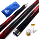 Maple Pool Cue 58" with Joint/Shaft Protector and Cue Towel. - Nichze